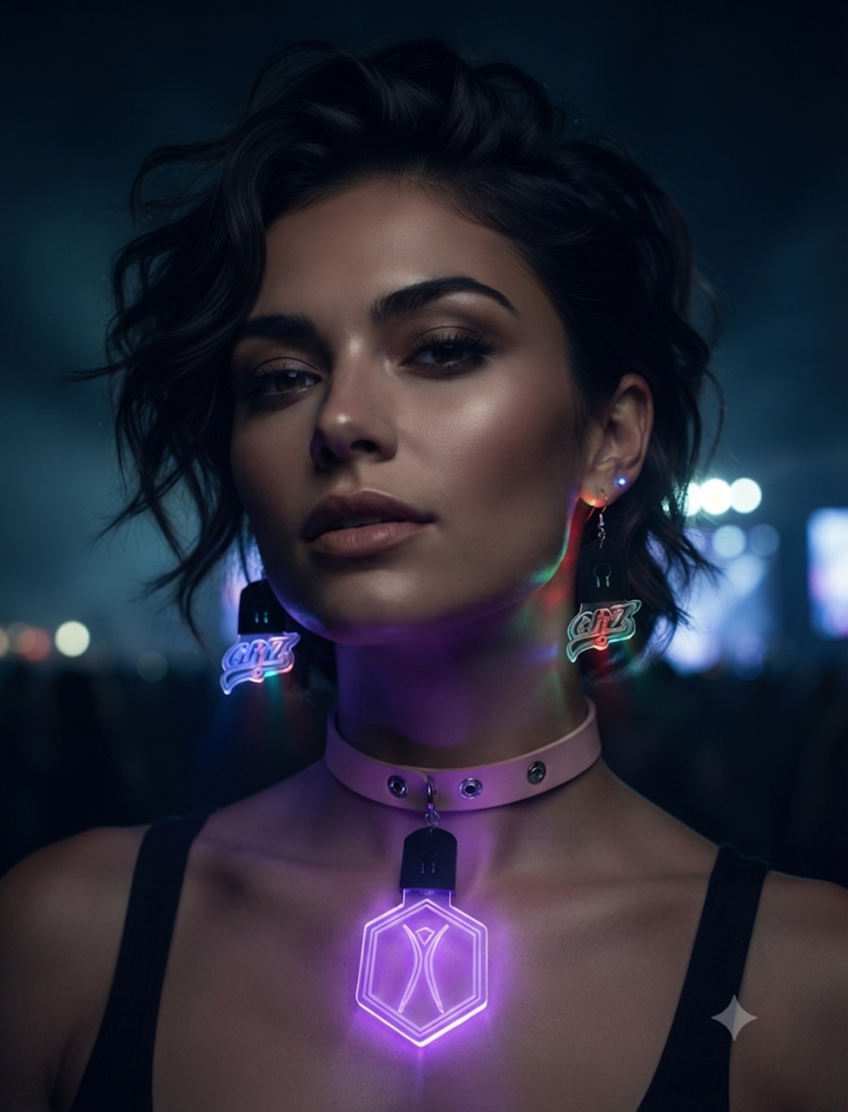 Custom illuminated festival pendant